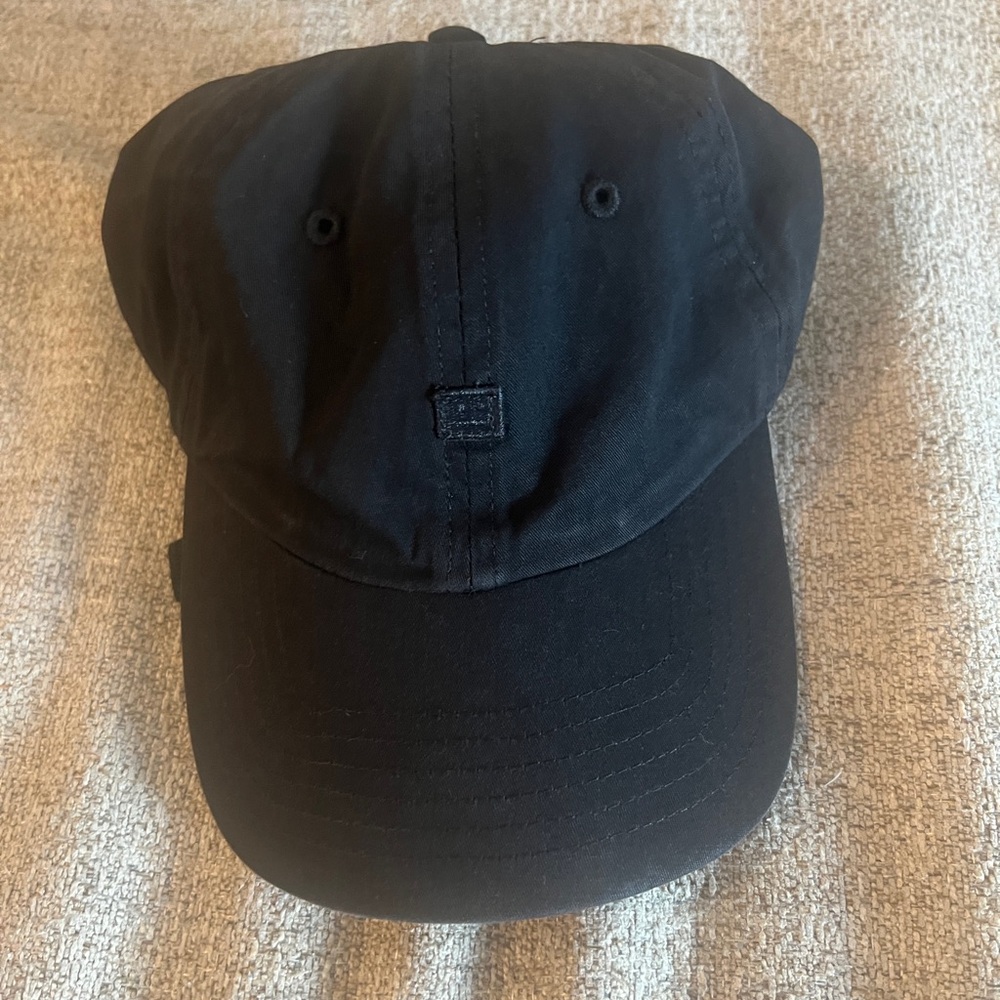 Stylish Black Cotton Cap